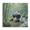 NLGHFTOCO Square Memory Foam Giant Pandas in The Bamboo Forests of Sichuan (2) Printed Cushion - Removable Zipper Cover, Ergonomic, Effectively Relieve Pressure on Office Chair/in-Car/Dining Chair view 1