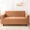 KAIJIE Stretch Sofa Slipcover 2-Person seat Sofa Cover Furniture Protector Couch Soft with Elastic Bottom for Kids Pets Dogs Friendly Slipcovers ProtectorOrange Yellow view 1