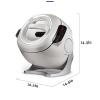 110V Automatic Cooking Machine, 6L Auto Cooking Woks, A-Click Smart Start, Three Speed Adjustable, 360 Automatic Rotation, for Stir Frying, Stewing, with Smart Touch view 2