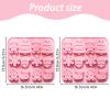 Christmas Silicone Candy Molds, 12-Cavity, Pink, Set of 2 view 2