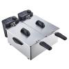 Commercial Fryer, Lightweight Fryer, Stainless Steel Fryer, Non-Slip, Easy to Clean and Adjustable Temperature Control view 1