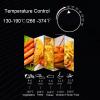 Commercial Fryer, Lightweight Fryer, Stainless Steel Fryer, Non-Slip, Easy to Clean and Adjustable Temperature Control view 2