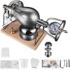 Hot Air Hand Popcorn Machine, High Pressure Popcorn Pot, Chinese Traditional Pop-Corn Poppers, Old-Fashioned Pop Corn Popper, Stovetop Puffed Rice Maker for Home Use(368ml) view 1