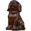 Chicken Bedroom Decor Wooden Dog Ornament Solid Wood Animal Carving Dog Home Wine Cabinet Decoration Mahogany Crafts Desk Decorations(11.81in) view 1