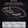 Arm Chair Executive Swivel Computer Chair High Back Ergonomic Design 150kg Load Massage PU Recliner Tilt Mechanism with footrest Used for Home Office Furniture view 4
