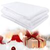 wkao Faux Snow Blanket for Holiday Decor, Artificial Snow Roll for Christmas Tree, Table, and Home Decoration view 1
