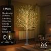 6FT Lighted Birch Tree, Birch Tree with 880 LED Lights, 8 Twinkling Modes and Timer, Dimmable, Twinkle Christmas Tree for Indoor Outdoor Home Party Garden Wedding Decorations view 3