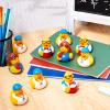 Deekin 48 Pcs Teacher Themed Rubber Ducks 2 Inch Party Favors view 3