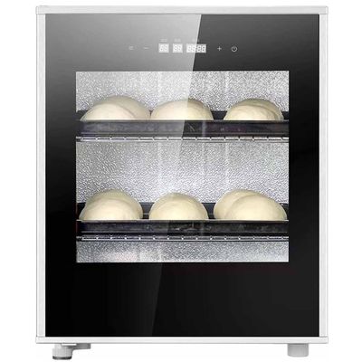 40l Electric Dough Proofer Machine, Electric Bread Proofer Box, Mother Dough Fermentation, Pizza Dough Proofing Box with Humidity&temperature Control (20-50C, 60-90%RH) Compact Fermentation Incubator