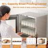 40l Electric Dough Proofer Machine, Electric Bread Proofer Box, Mother Dough Fermentation, Pizza Dough Proofing Box with Humidity&temperature Control (20-50C, 60-90%RH) Compact Fermentation Incubator view 2