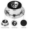 Am-erican Flag Skull Skeleton Kitchen Timer 60 Minute Wind Up Magnetic Timer for Cooking Baking view 3