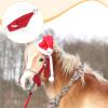 Aymzbd Christmas Holiday Unisex Red Santa Hat with Bells, Extra Thick, Comfortable Adult Headwear for Parties & Festive Decoration view 2