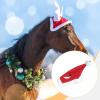Aymzbd Christmas Holiday Unisex Red Santa Hat with Bells, Extra Thick, Comfortable Adult Headwear for Parties & Festive Decoration view 4