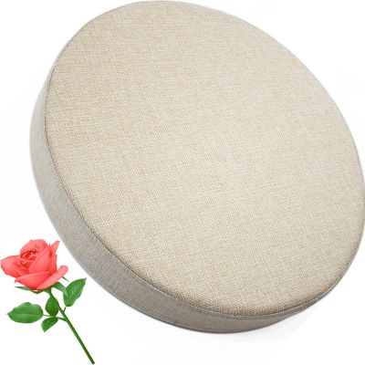 13/15/17/19 inch Round Seat Chair Stool Cushion Pad Foam Cushion Anti Slip Soft and Comfortable Office Round Cushion, Washable(A6,15x3in)