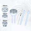 Dual Flush Toilet Water Tank Push Button - Quality Plastic Cistern Lid Replacement,1PC(58MM) view 4