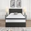 Zentrava 12 Inch Memory Foam Mattress Twin 7-Zone Pocket Springs & Cooling Memory Foam for Pressure Relief, Motion Isolation CertiPUR-US Certified, Fiberglass-Free, Breathable Knit Cover (Twin) view 1