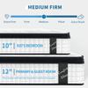Zentrava 12 Inch Memory Foam Mattress Twin 7-Zone Pocket Springs & Cooling Memory Foam for Pressure Relief, Motion Isolation CertiPUR-US Certified, Fiberglass-Free, Breathable Knit Cover (Twin) view 3