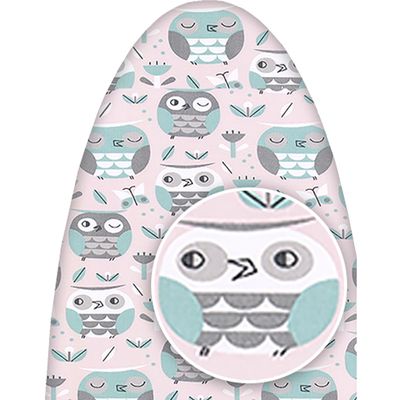 ClarUSA Ironing Board Replacement Cover Fits Rowenta (Model IB6250, English Owls)