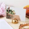 Place Card Holders 12Pcs Place Card Holders Sophisticated Gold Table Number Clip Stands for Centerpieces Wedding Reception view 3