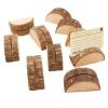 Place Card Holders 50pcs Wedding Place Wooden Card Holders Table Number Stands for Centerpieces Wedding Reception(B) view 1