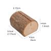 Place Card Holders 50pcs Wedding Place Wooden Card Holders Table Number Stands for Centerpieces Wedding Reception(B) view 2