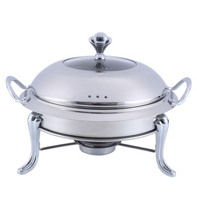 BWPURWDFH Chafing Dish Buffet Set with 304 Stainless Steel Buffet Cutlery and Warmer Set Warming Tray with Glass Window for Weddings Parties Banquets Outdoor