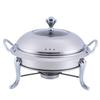BWPURWDFH Chafing Dish Buffet Set with 304 Stainless Steel Buffet Cutlery and Warmer Set Warming Tray with Glass Window for Weddings Parties Banquets Outdoor view 1