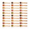 30PCS Small Wooden Spoons, Small Soup Spoons Wood Tasting Spoons Wooden Honey Teaspoon with Short Handle for Kitchen Use view 1