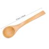 30PCS Small Wooden Spoons, Small Soup Spoons Wood Tasting Spoons Wooden Honey Teaspoon with Short Handle for Kitchen Use view 4