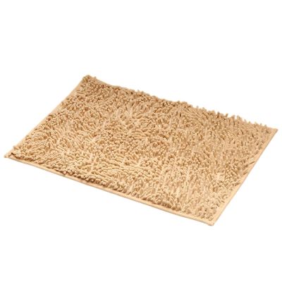 Bathroom Rugs, 32" X 20" Soft Shaggy Chenille Non-Slip Absorbent Washable Bathroom Mats,Plush Rubber Backing Quick Dry Thick Bathroom Carpet for Floor,Shower,Tub,Home Decor Accessories