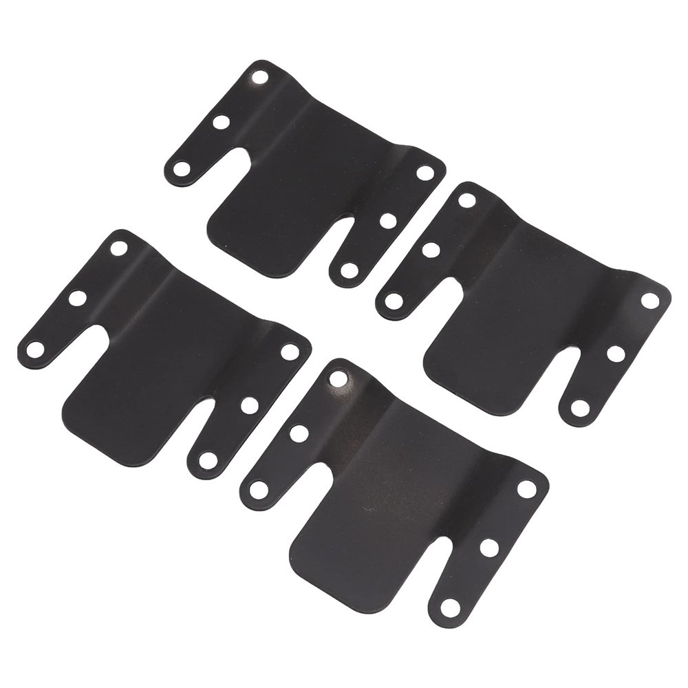 Focket Sofa Connector Bracket Iron 0.5CM Aperture Sectional Couch Fixing Tool - 4 Sets Sofa Interlocking Universal Bracket for Home Dormitory
