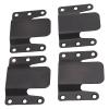 Focket Sofa Connector Bracket Iron 0.5CM Aperture Sectional Couch Fixing Tool - 4 Sets Sofa Interlocking Universal Bracket for Home Dormitory view 3