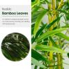 3.3ft 3.9ft 4.9ft 5.9ft 6.6ft tall Artificial Outdoor Bamboo Tree, Fake Plant Plastic Tree for Indoor Home Decor, Garden Privacy Screen Large Faux Bamboo Silk Trees with Leaves(1.5m base-26 POLE,1.5m( view 4