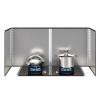 LumaGrove Stove Splatter Guard Stainless Steel 4 Sided Folding Splash Guard Silver Multiple Sizes(40x80x40cm) view 1