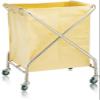 Large Movable Trolleys, Kitchen Storage Hand Trucks, Folding Laundry Sorter Cart with Universal Brake Wheel,Hotel Collection Trolley,Room Service Rolling Cart,Movable Cover view 2