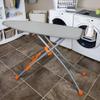 ZQKLHPL 40x15 Inch Ironing Board Cover and Pad Silver Coated Thick Scorch Resistant Padding Elastic Edge Setup for Effortless Ironing Experience(Gray,46.8 L x 17.7 W inch(119 x 45 cm)) view 2
