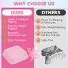 (35 Pack)Pink 8x8 Inch Disposable Aluminum Foil Pans&Square Cake Pans for Parties, Clear Plastic Lids,Eco-Friendly Baking Trays with Stickers&Cake Spoons,Picnics,Casseroles,Takeout,Recyclable Cookware view 3
