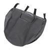 Focket Mesh Bath Toy Bag, Large Capacity Breathable Storage Bag Zippered Wall Hanging with 4 Hooks for Bathroom Kitchen Balcony (Grey) view 1