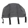 Focket Mesh Bath Toy Bag, Large Capacity Breathable Storage Bag Zippered Wall Hanging with 4 Hooks for Bathroom Kitchen Balcony (Grey) view 3
