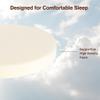 FoamRush 7" x 76" Diameter, Round Twin Mattress Replacement, CertiPUR-US Certified, Made in USA, Firm, High Density Foam (Cover Not Included) view 3
