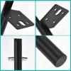 4PCS Metal Furniture Leg Replacement Couch Legs Cabinet Feet Modern Furniture Legs DIY Sofa Screws for Cupboard Table(5 Inch) view 4