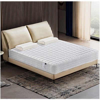 10 Inch Multilayer Hybrid Twin Mattress - Ergonomic Memory Foam & Pocket Spring Design for Zero-Pressure Comfort & Silent Support,25cm,135X190cm