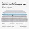 10 Inch Multilayer Hybrid Twin Mattress - Ergonomic Memory Foam & Pocket Spring Design for Zero-Pressure Comfort & Silent Support,25cm,135X190cm view 3
