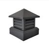 Aluminum Alloy Chimney Cowl Cap - Square Roof Vent with Rain Louver, Windproof Design, Size 45x45 cm - Durable Chimney Cap for Enhanced Ventilation and Protection view 1