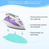 Orange Halloween Pumpkin Compact Ironing Board Covers with Silicone Iron Holder Portable mat for Ironing for Tabletop Table top mat para planchar ropa 48"x28" view 3