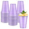 LANLISA 16 oz Lavender Plastic Cups, Disposable Party Cups, 50 Count view 1