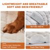 YJSMMXY Couch Cover for Dogs Washable,Anti-Slip Back Cat Mat Pet Pad Blanket for Furniture Protector,Fuzzy Pet Sofa Cover for 3 Cushion Couch Sofa Pets Friendly (Ivory, 1pc/36"x80"/Seat Cover) view 3