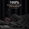 INOVADAY 100% Blackout Linen Curtains for Bedroom 50x102 Dijon Mustard view 2