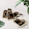 KMRHOUTIQ 8PCS Spice Bags for Cooking, Gold Sea Turtle Muslin Bags Reusable, Small Burlap Bags with Drawstring, Herb Bag Empty, Cloth Gift Bag Pouch, For Wedding & Party Favors (5x7 Inch) view 4