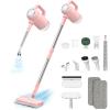 Czlife 13-in-1 Steam Mop, Handheld Steam Cleaner for Home and Floor Cleaning, Floor Steamers for Hardwood and Tile with Attachments, Electric Mop for Grout Laminate Couch Clothes Carpet, Corded view 1